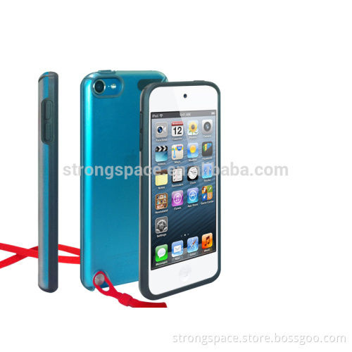 wholesale 2015 Original glossy hard plastic back case for iPod Touch 5